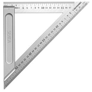 不锈钢三角尺高精度加厚45度角尺铝合金90度直角尺拐尺木工三角板