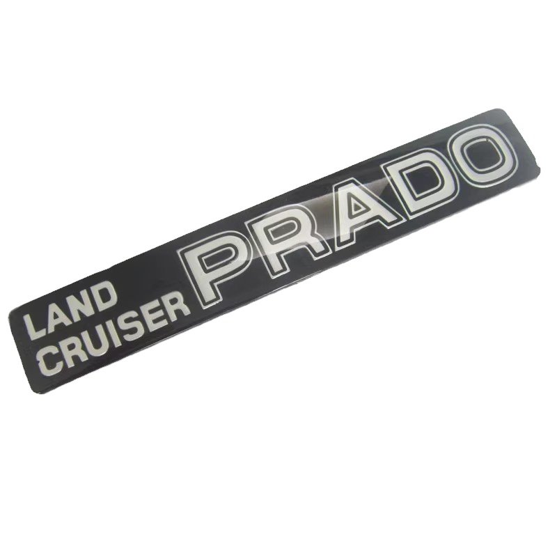 适用进口丰田霸道4000普拉多后牌照标志PARDO LAND CRUISER字标
