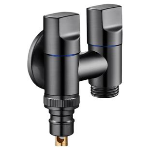 洗衣机加长水龙头一进二出双控双出水万能一分二接头全铜阳台