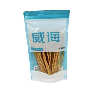 [礼品袋]青岛明太鱼丝250g开袋即食炭烤网红追剧小零食威海伴手礼