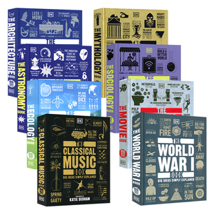 Big Ideas Simply Explained  DK大概念简单解读 生态建筑天文神话电影社会学一战历史 视觉图解百科 学习工具 英文原版进口图书