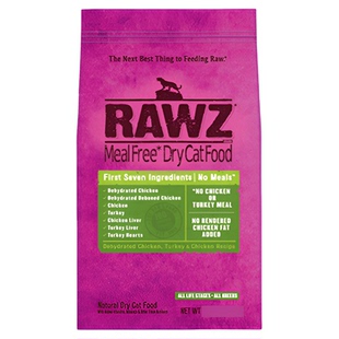 【自营】rawz罗斯猫粮高蛋白鸡肉火鸡配方全猫粮7.8磅