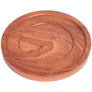 南部池永实木砂锅煎盘托盘加厚隔热木垫石锅防烫底座耐高温隔热板