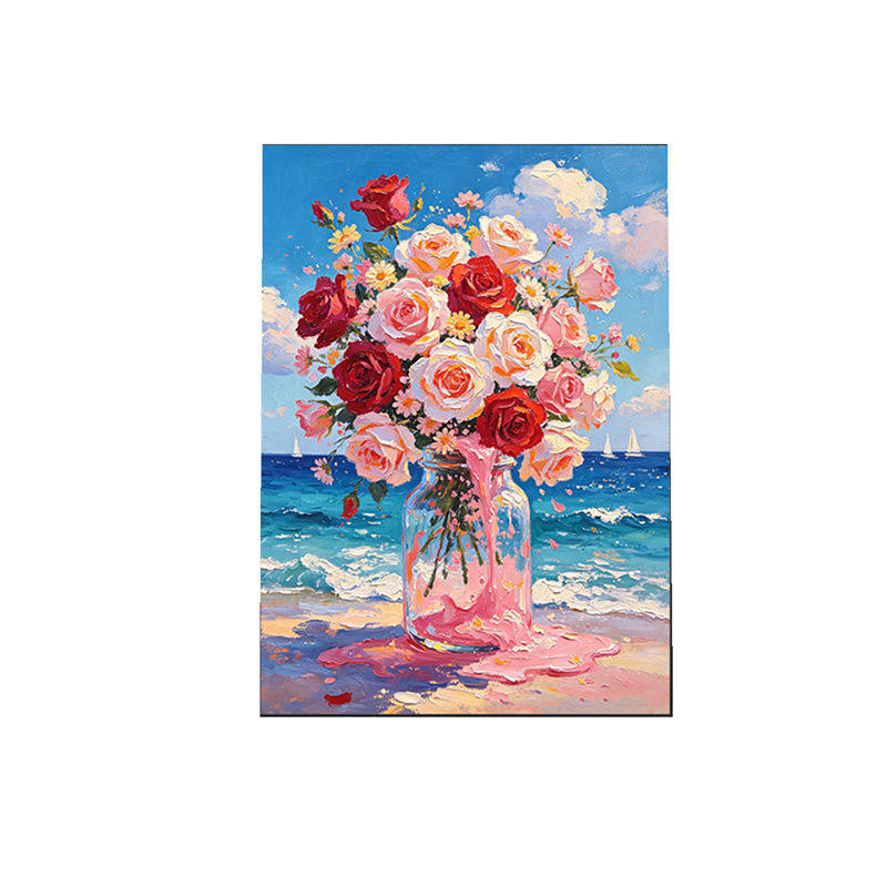 玫瑰花钻石贴画2026新款手工DIY