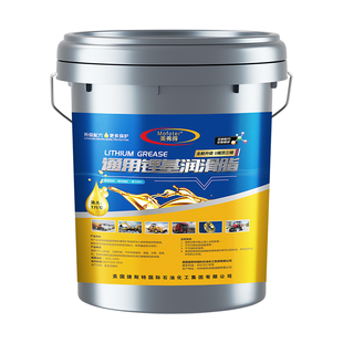 黄油润滑脂耐高温耐磨锂基脂3号2挖掘机铲车轴承械专用大桶装15kg