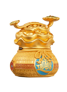 zippo打火机镀金花丝钱袋子