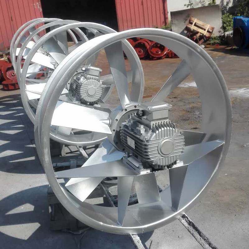 6#1.5KW耐高温轴流风机食品烟草防爆风机 木材烘干窑耐高湿风机