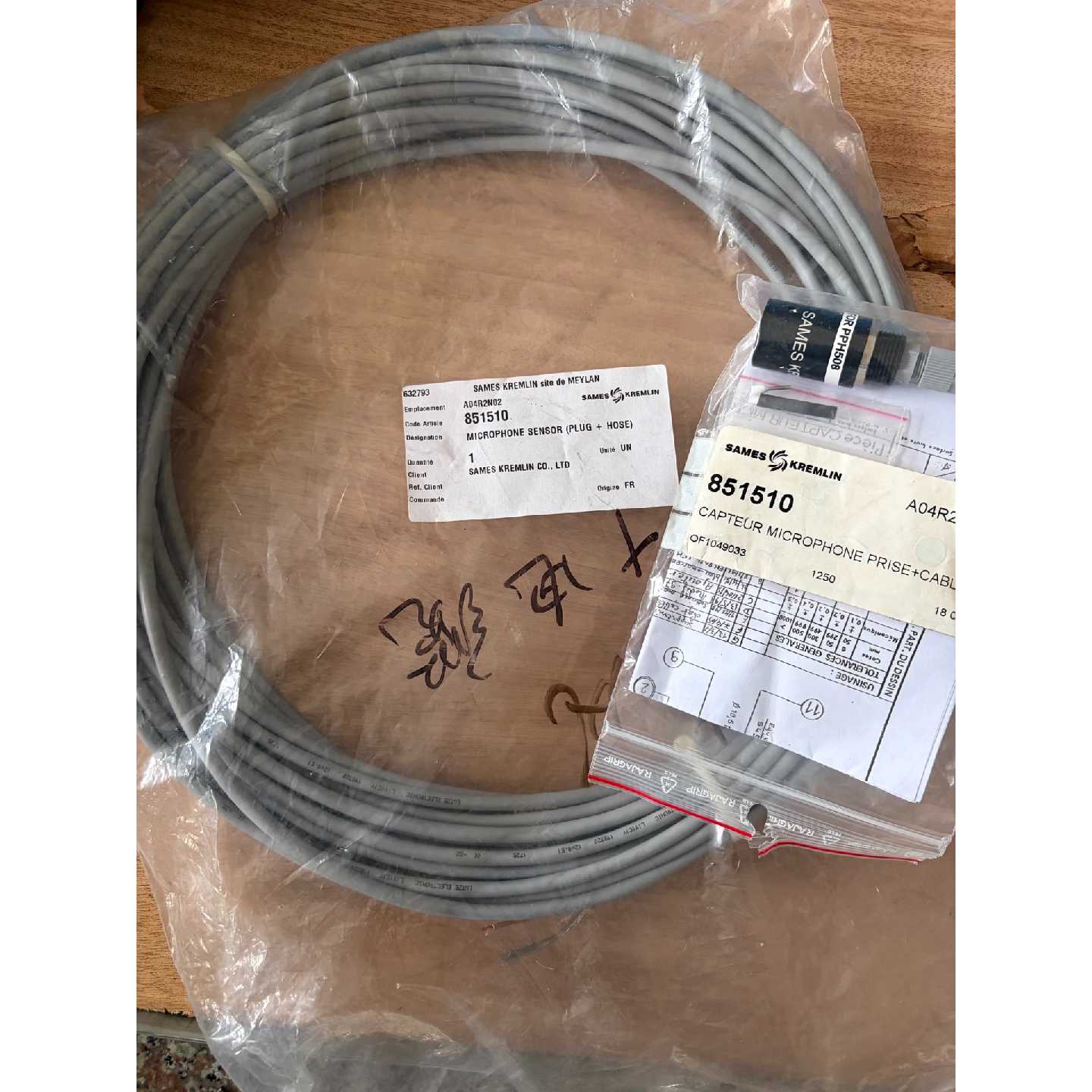 SAMES KREMLIN 851510 麦克风传感器(插头