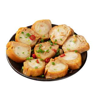 台湾鲍鱼卷开袋即食 闽南皮蛋卷鸭皮卷 福建特色冷盘菜 卤味拼盘