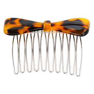 前额公主头倒插梳女蓬松高颅顶发梳韩系前额刘海发夹碎发整理神器