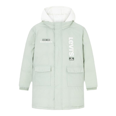 李维斯长款加厚童装羽绒服