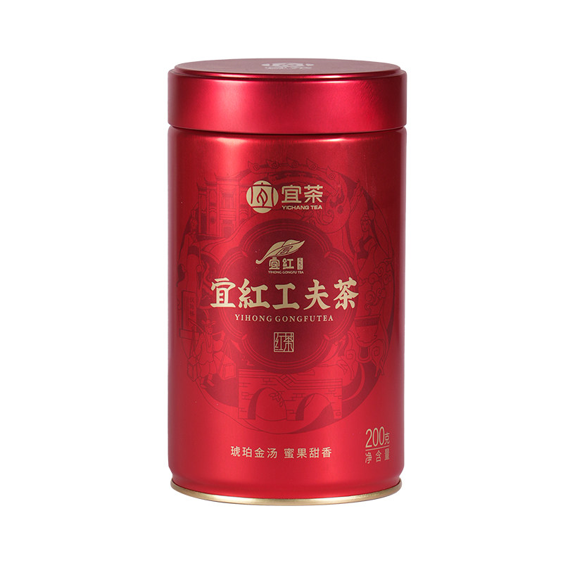 宜茶宜红工夫茶宜昌礼物特产红茶花果蜜香茶叶口粮茶罐装自己喝