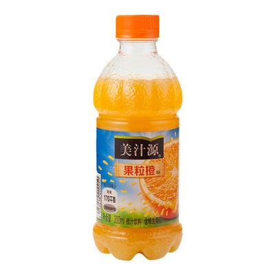 美汁源果粒橙300ml*12小瓶整箱装