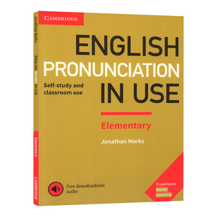 英语发音初级 英文原版 English Pronunciation in Use Elementary Book 附电子音频 英文版 进口英语原版书籍