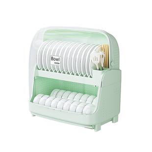 厨房碗架沥水架碗柜置物架宿舍台面多功能放碗盘碗筷碗碟收纳箱盒