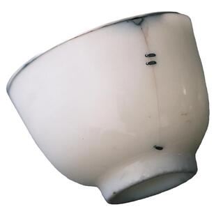 不亦室 明清时期 老物件残片金缮锔钉包口 修复老杯 孤品残破风