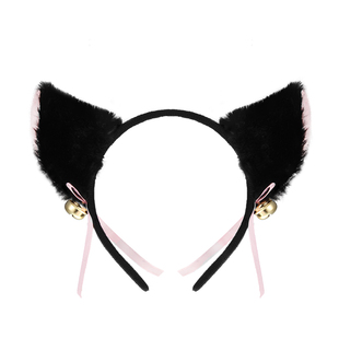 BXA罚站小猫~lolita蕾丝猫耳套装猫耳朵发箍纯欲兽耳装扮头箍头饰