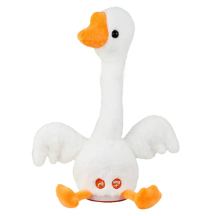 接亲套大鹅婚礼整蛊伴郎玩具电动复读摇摆鸭氛围套圈堵门游戏道具