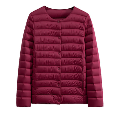 雅鹿女士防寒保暖短羽绒服