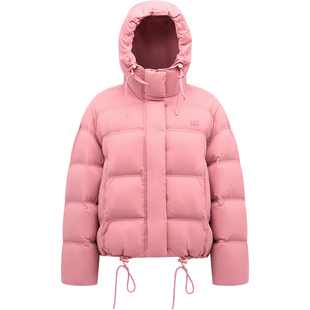 LINCCHIC金羽杰2025年冬季新款落肩廓形设计感短款羽绒服女2125Y