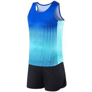 儿童田径服马拉松服比赛服运动会服无袖速干服背心男女跑步服套装
