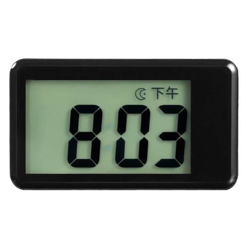 电动摩托车防水电子钟表防晒时间车载粘贴式电瓶车用改装钟表夜光