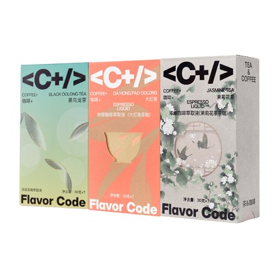 茶咖咖啡浓缩液经典茉香美式