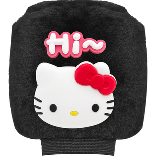 冬季毛绒保暖可爱猫卡通汽车档位套排挡套手刹套档把套自动手动挡