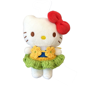 正版hellokitty挂件小玩偶可爱凯迪猫书包包钥匙扣挂饰女生日礼物