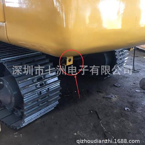 叉车矿车四路影像前后雷达一体机四分割车模货车雷达报警器PZ635