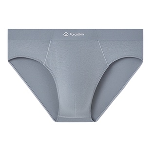 全棉时代男士内裤2026年春季新款男生三角裤轻翼裤抗菌裤裆透气