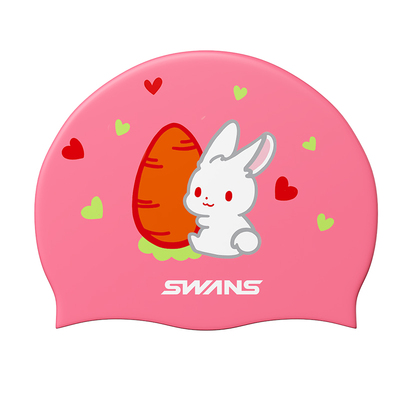 SWANS儿童泳帽勒头男孩防水