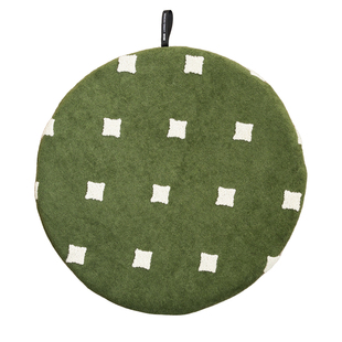 星星森林圆形蒲团客厅卧室坐地上提花软坐垫榻榻米看书椅垫可拆洗