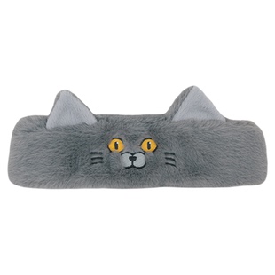 云朵工厂抱抱猫毛绒发带新款可爱发箍头套洗脸敷面膜卡通松紧束发