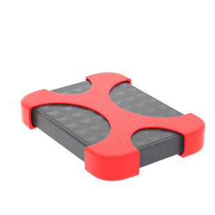 爱淘移动硬盘保护套2.5寸WD硅胶固态机械硬盘盒移动电源防摔2T硬盘包防震抗摔便携小收纳数码包5T套配件I025