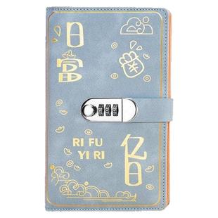 定期存单收纳本密码锁多功能票据存单夹2025新款家庭现金银行卡存单防水大容量收集存款存折活页支票专用夹子