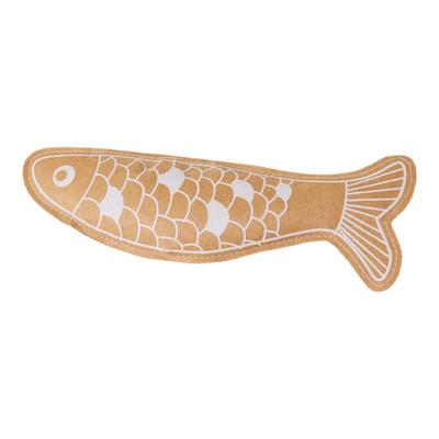 PAPERPARK小猫薄荷玩具自嗨解闷神器牛皮纸仿真鱼逗猫棒磨牙耐咬