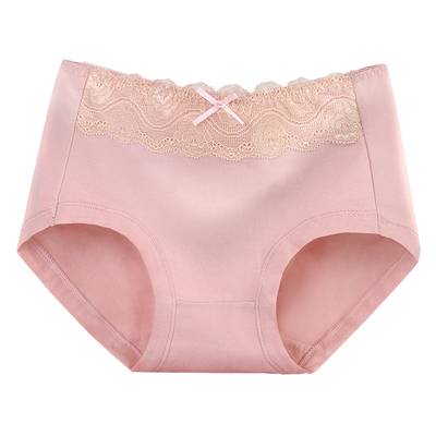 女士内裤纯棉夏季薄款抗菌中腰