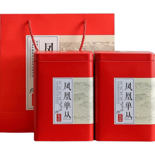 新茶鸭屎香凤凰单枞茶凤凰单丛蜜兰香潮州高山乌龙茶叶礼盒装500g