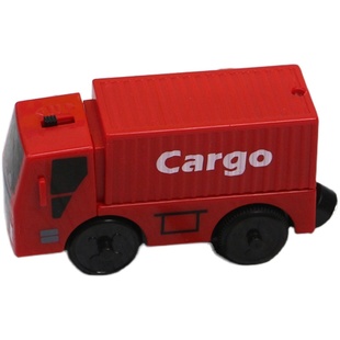 磁性电动火车头兼容木制小米轨道车米兔木头brio铁轨儿童木质玩具