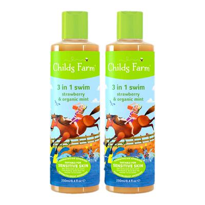ChildsFarm儿童农场去氯洗发沐浴露三合一游泳专用便携除氯二合一