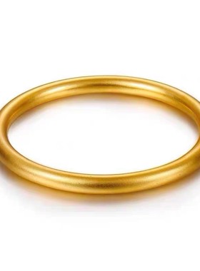 时尚女款铜合金手镯首饰内刻999