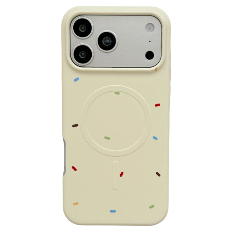 MoreRex 元气彩色糖粒爱心格纹支架适用苹果17手机壳ins风iphone16promax新款17pro全包14防摔保护套13女15