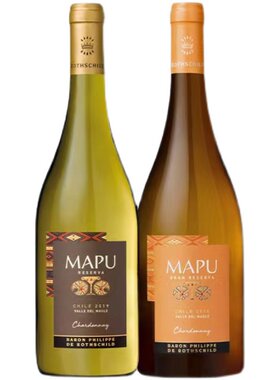 智利年鉴90分MAPU大地霞多丽干白