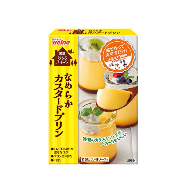 日清焦糖布丁粉DIY自制