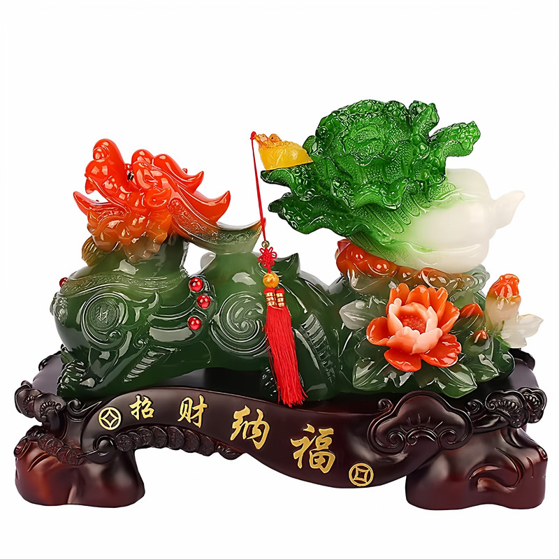 新中式树脂貔貅招财纳福摆件