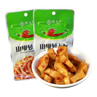 聚美合山椒萝卜脆湖南特产香辣爽口脆响酱泡菜萝卜条休闲开胃零食