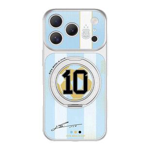 联名款阿根廷球队梅西10号适用苹果18promax手机壳iphone17pro支点壳16磁吸15plus高级感14保护套13庄