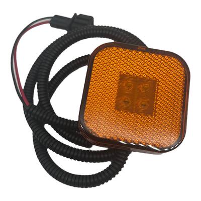 LED七彩德龙挡泥板边灯高亮防水