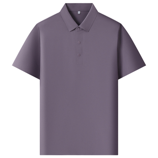 华夫格冰丝速干工作服polo衫定制印logo夏季企业商务工装短袖t恤